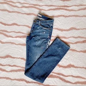 J Brand Mid-Rise Jeans